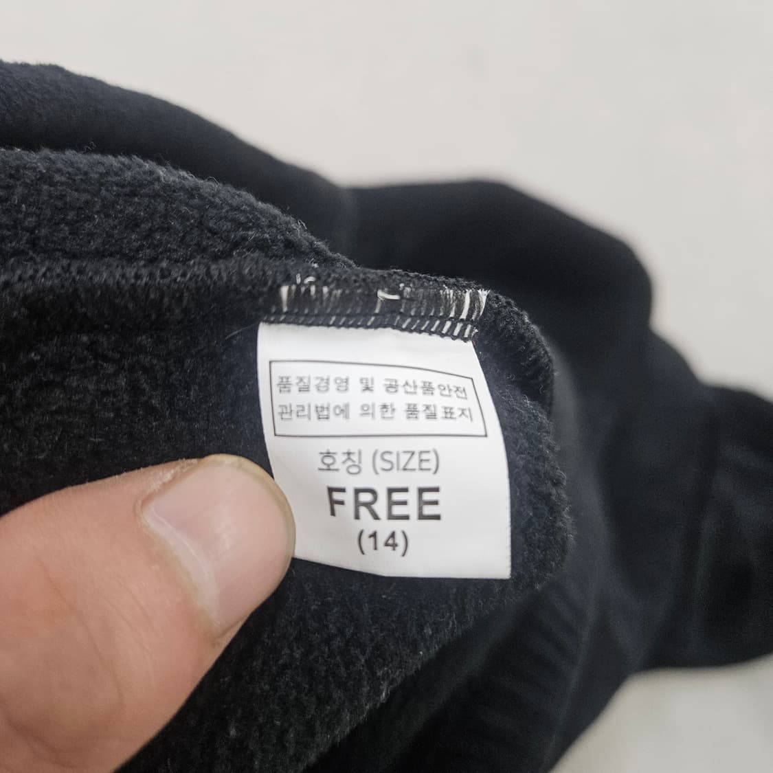 F 빈티지 코듀로이 블랙 반집업 맨투맨 0618Y2 상품이미지3