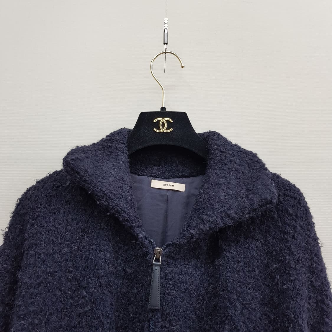 한섬 시스템 부클 텍스처 집업  F사이즈 상품이미지2