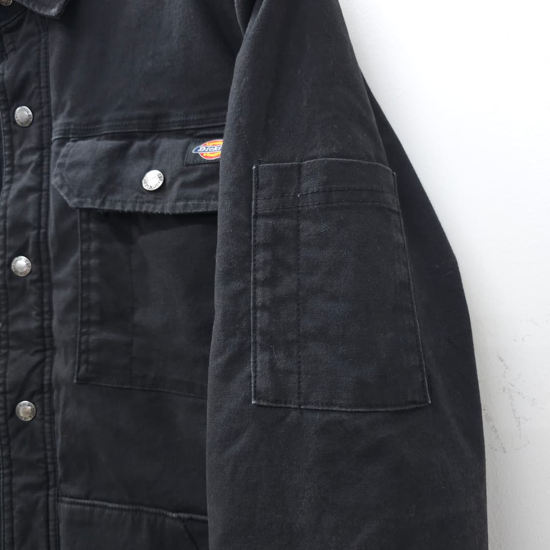 Dickies FLEX 워싱 블랙 셔츠 자켓 아우터 상품이미지5