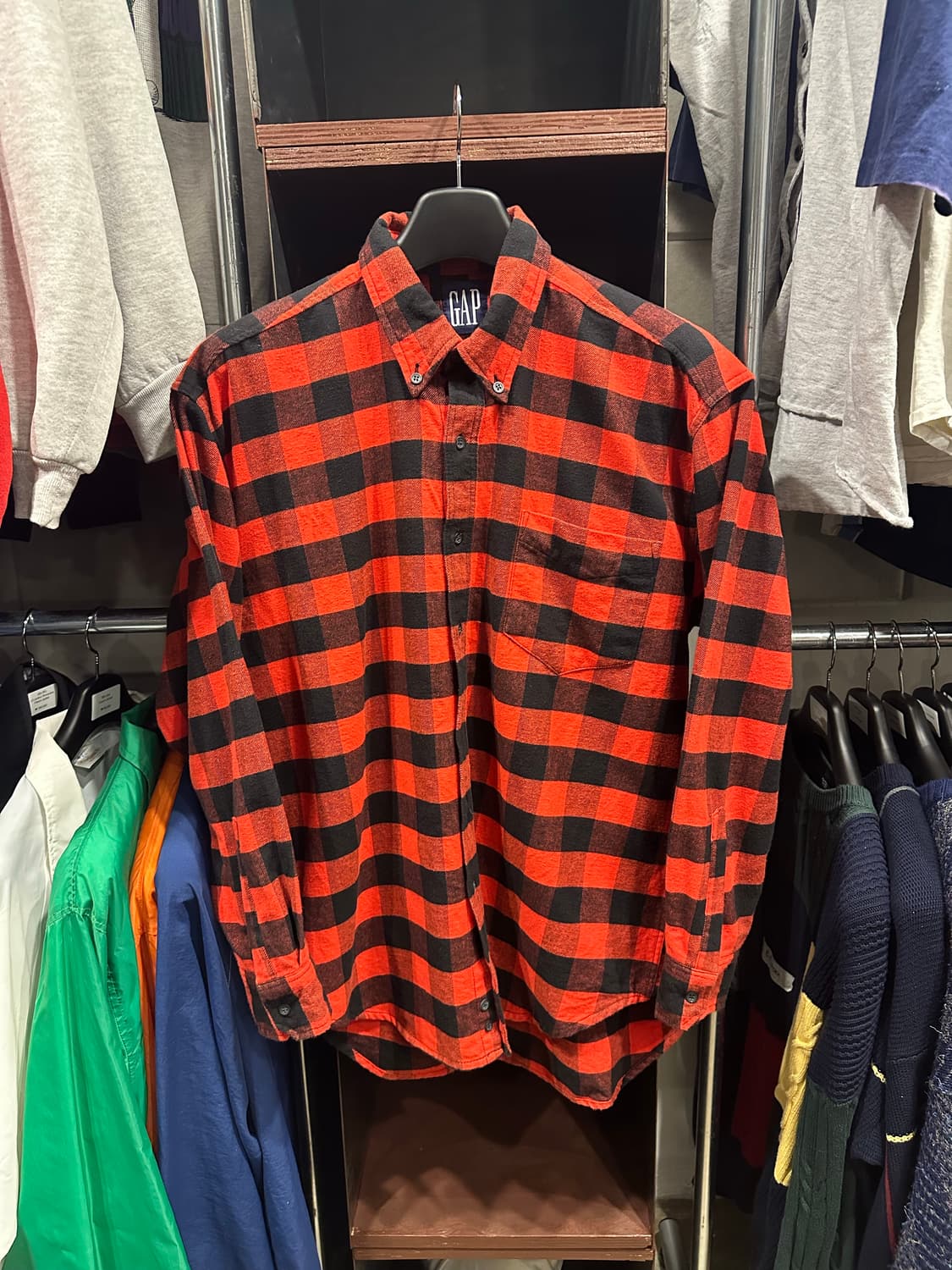Old gap 플란넬 셔츠  상품이미지1