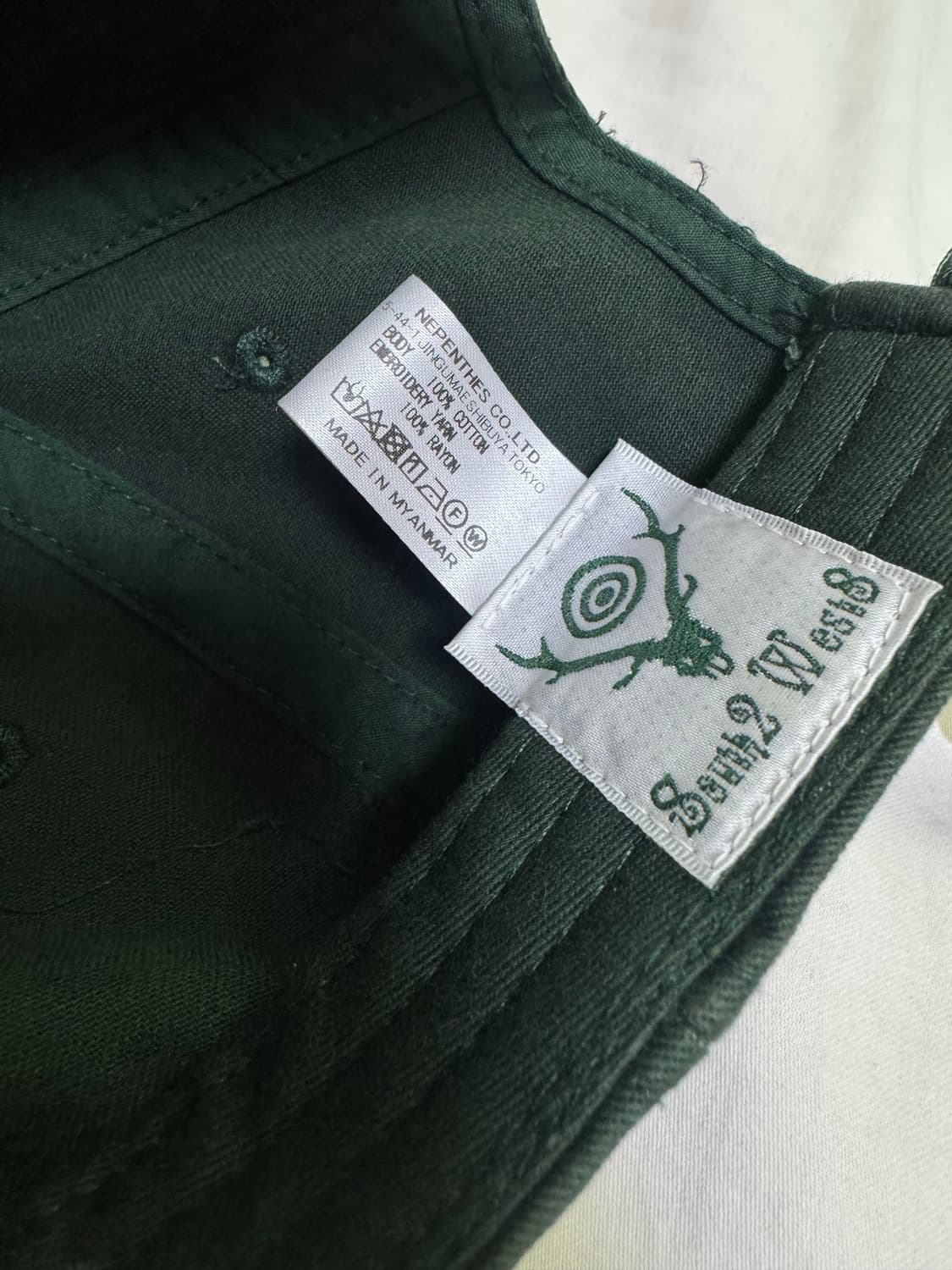 South2 West8 남이서팔 모자 그린캡 상품이미지3