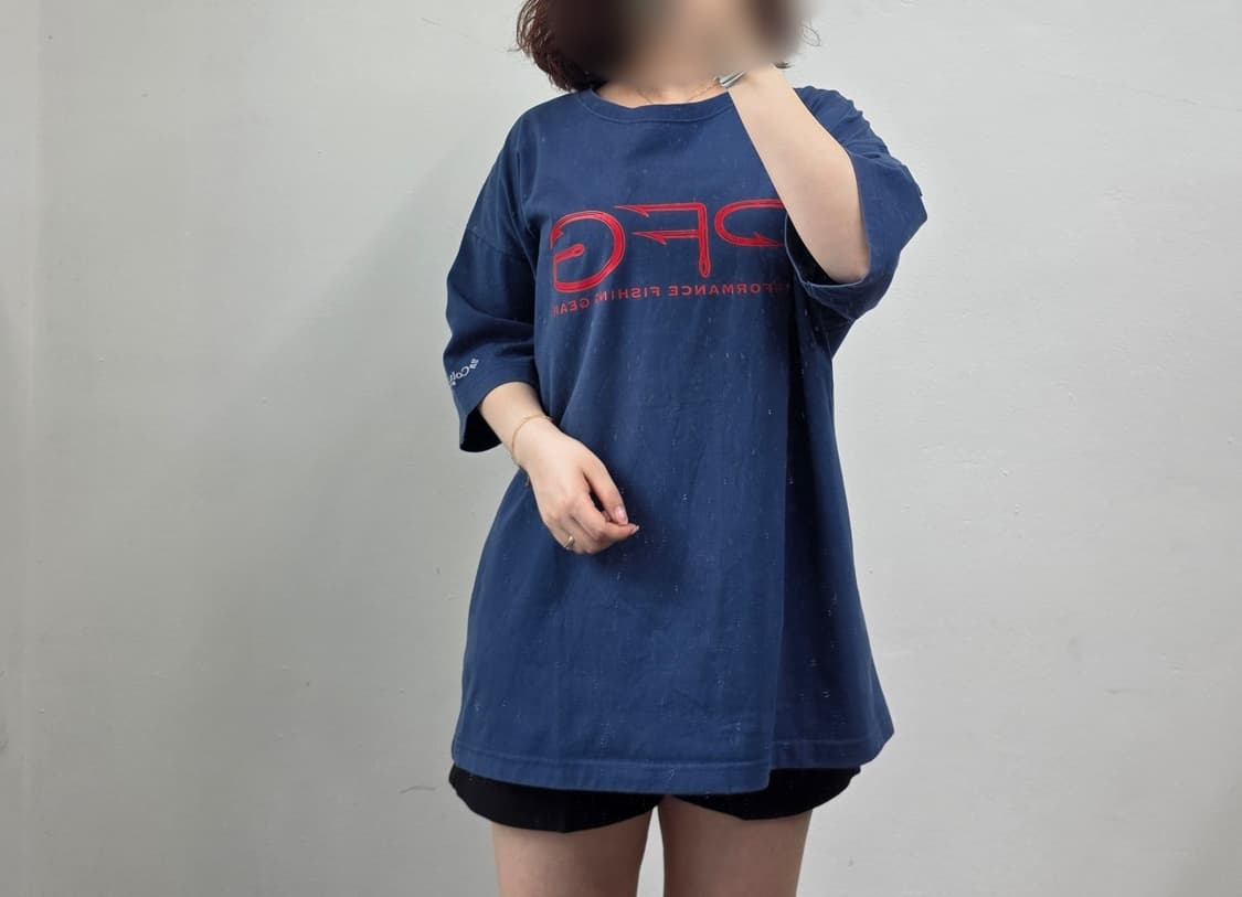 [프립]컬럼비아 반팔 티셔츠 블루네이비 상품이미지2