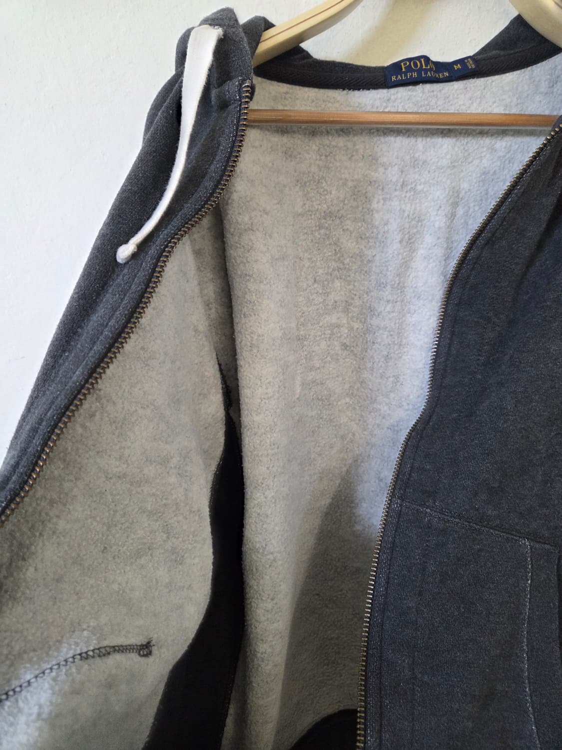 폴로집업 후드 안감 기모 상품이미지6