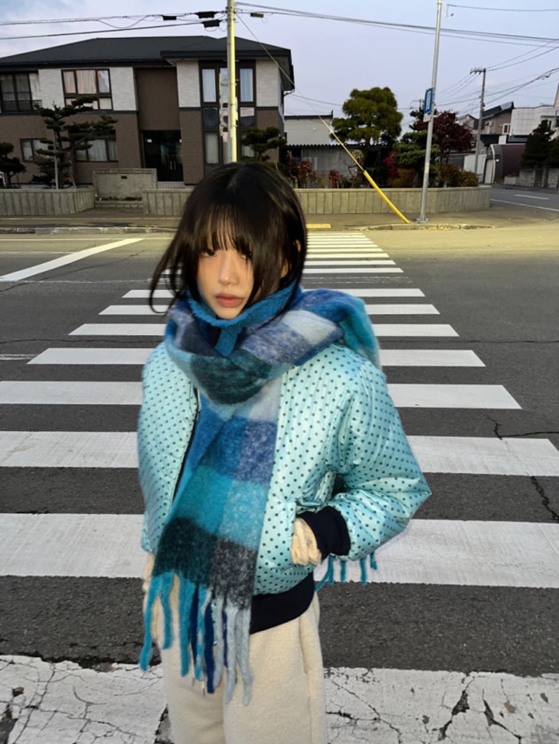 김아홉 도트패딩 상품이미지3