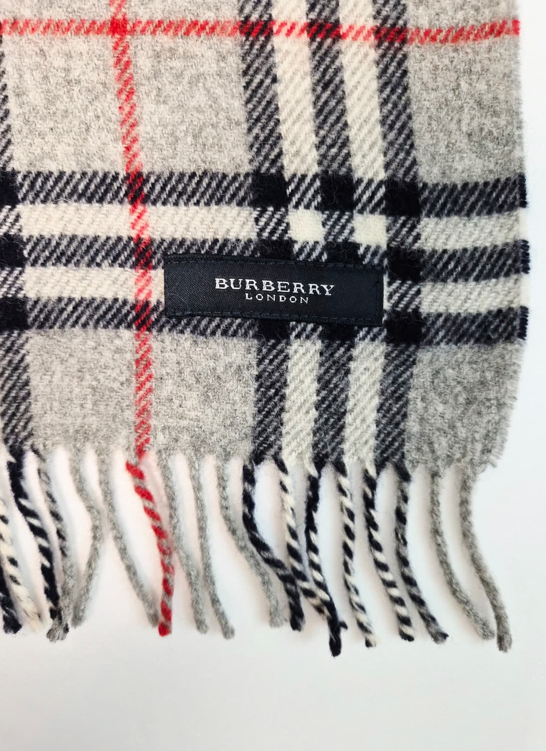 버버리 그레이 노바체크 머플러 목도리 블랭킷 상품이미지9