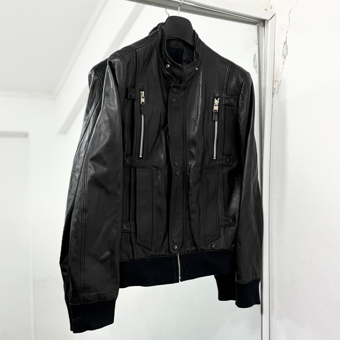 코데즈 컴바인 양가죽 바이커 자켓 상품이미지4