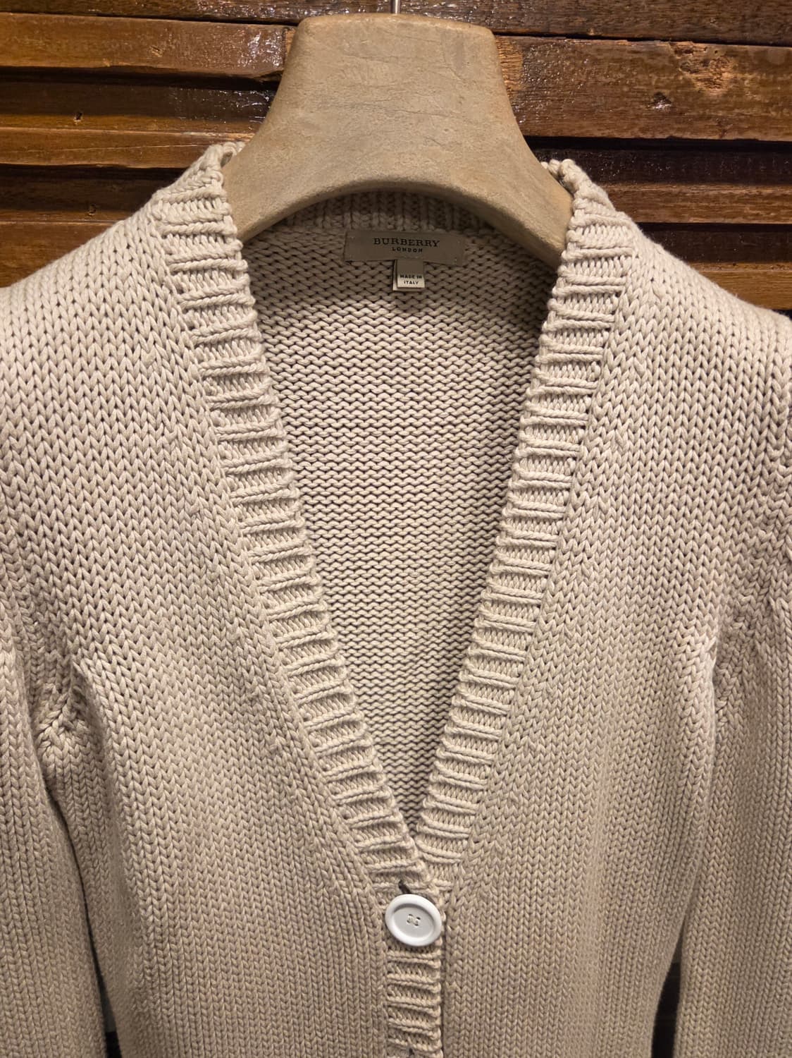 버버리 여성 가디건 상품이미지3