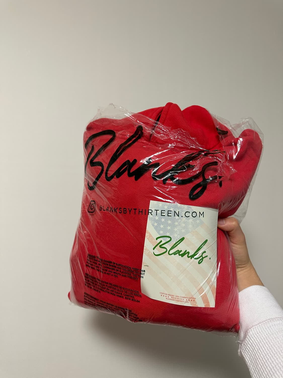 Blanks by thirteen hoodie made in usa  상품이미지2