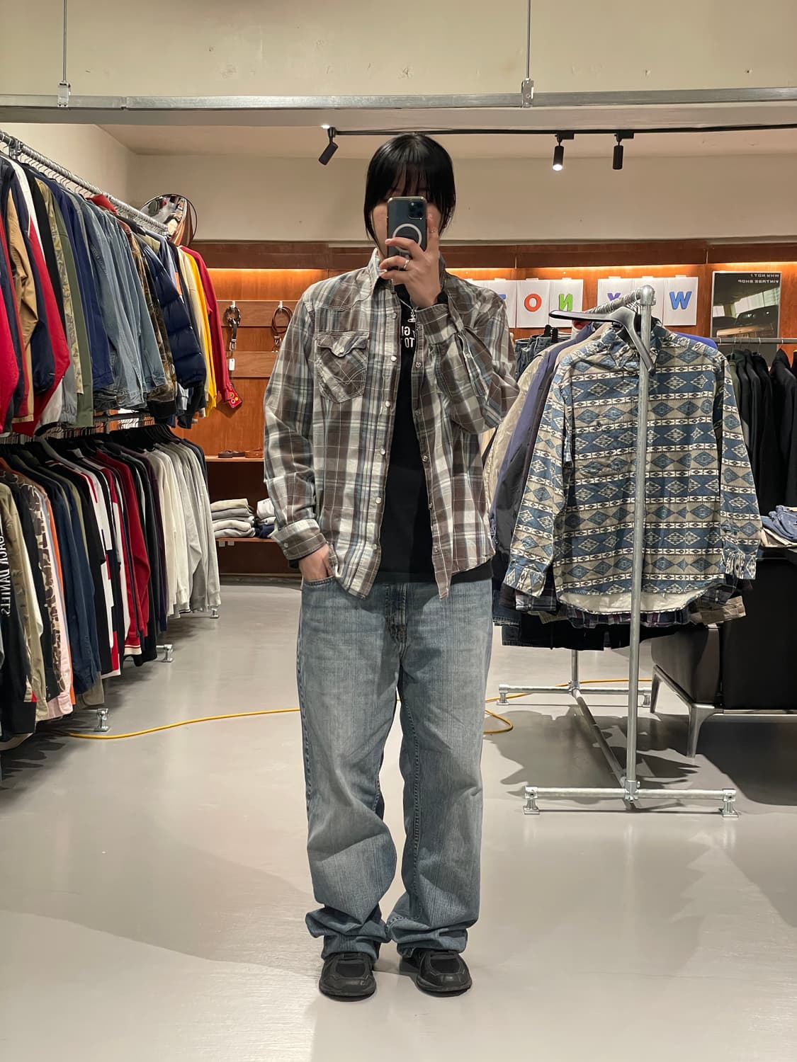 빈티지 웨스턴 셔츠 상품이미지2