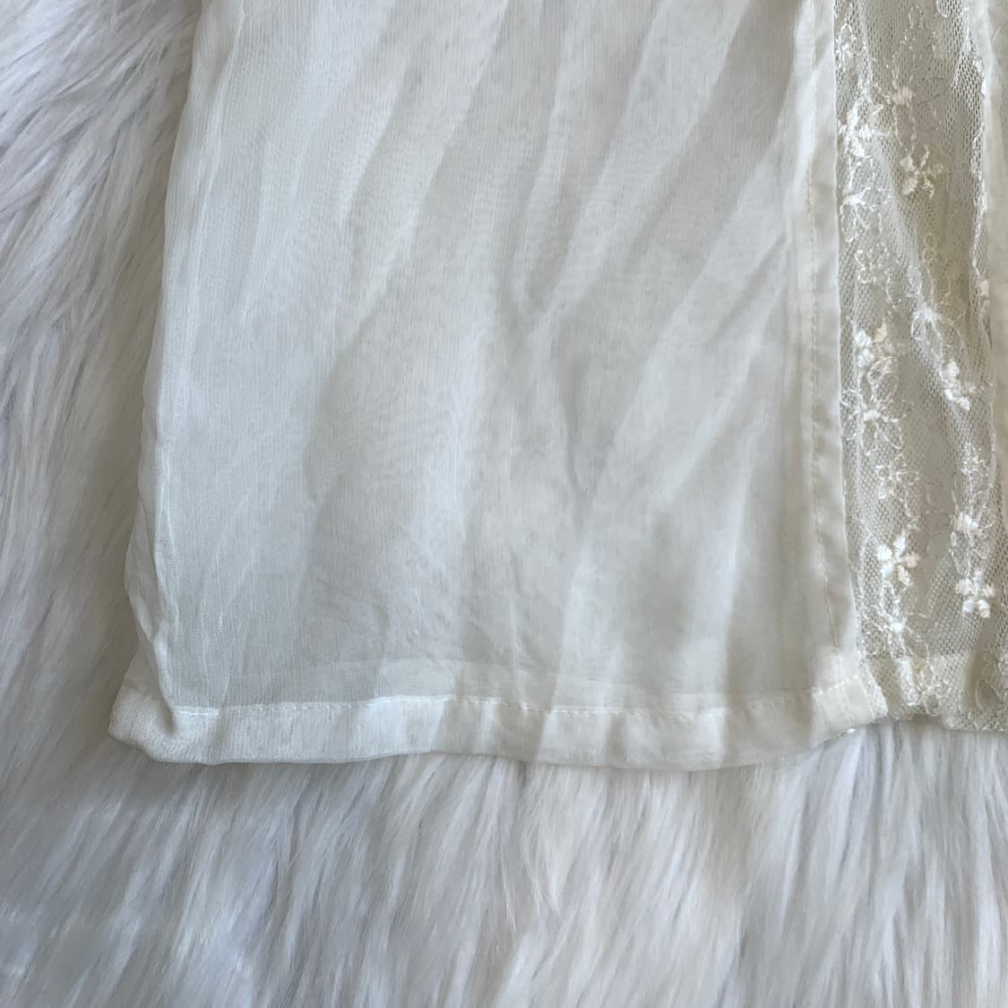 빈티지 플라워 레이스 프릴 블라우스 1864 상품이미지7