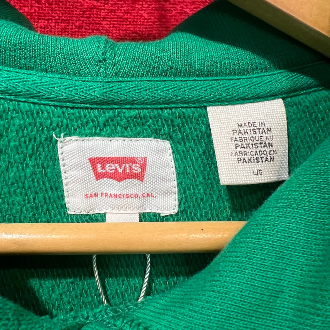 리바이스 컬러 후드 상품이미지3