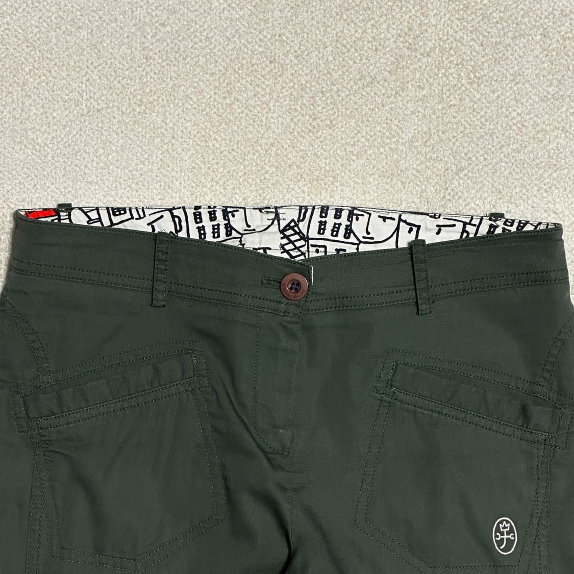 까스텔바작 슬림 팬츠 상품이미지3