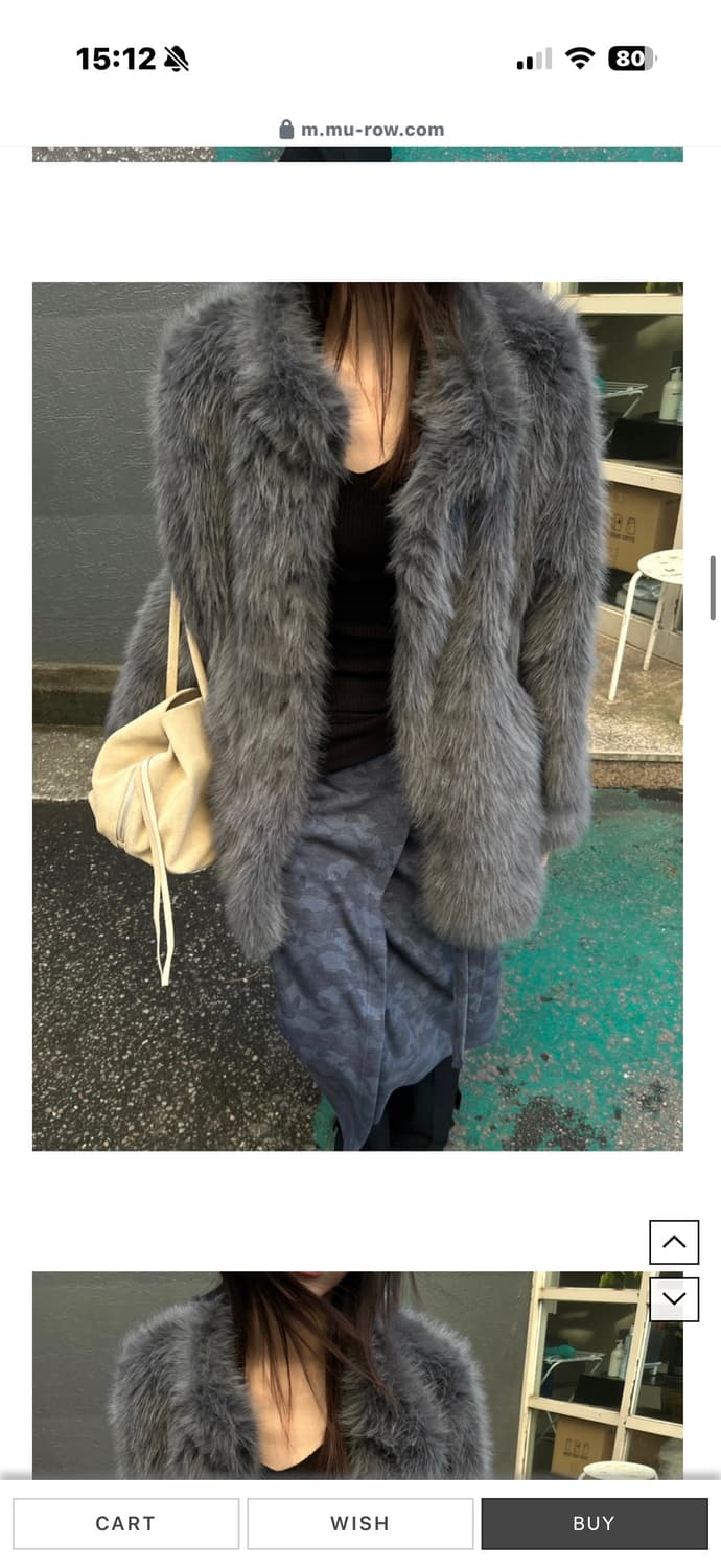 murow 뮤로우 퍼 자켓 상품이미지6