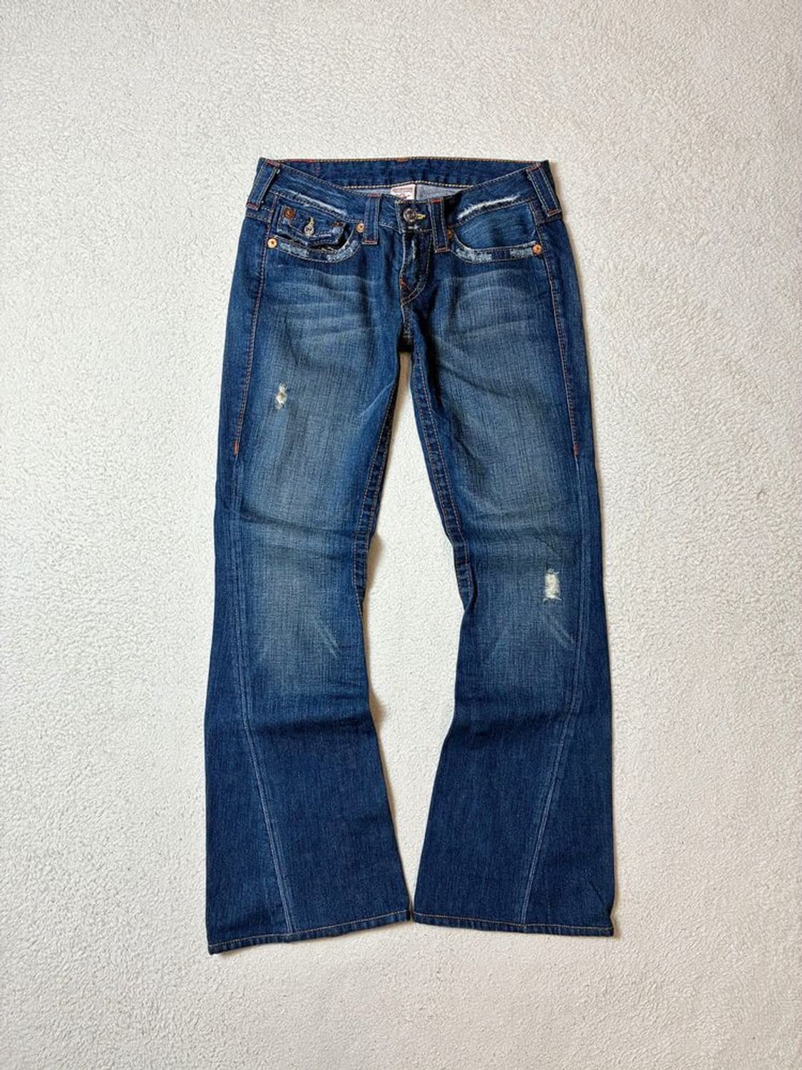 트루릴리젼 00s USA 로우 라이즈 부츠컷 데님 팬츠 PN7005 상품이미지1