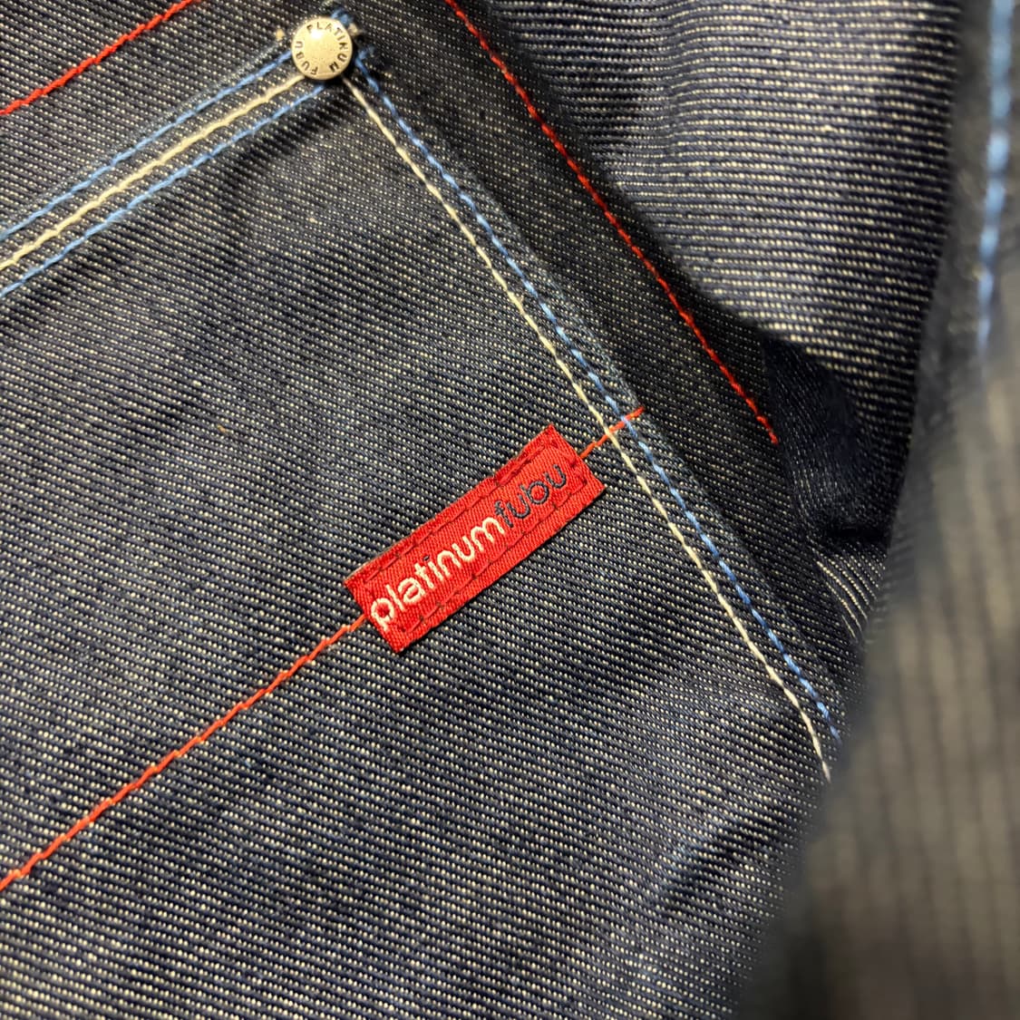 [M] 90s FUBU 플래티넘 푸부 무하마드 알리 데님 자켓 D679 상품이미지4