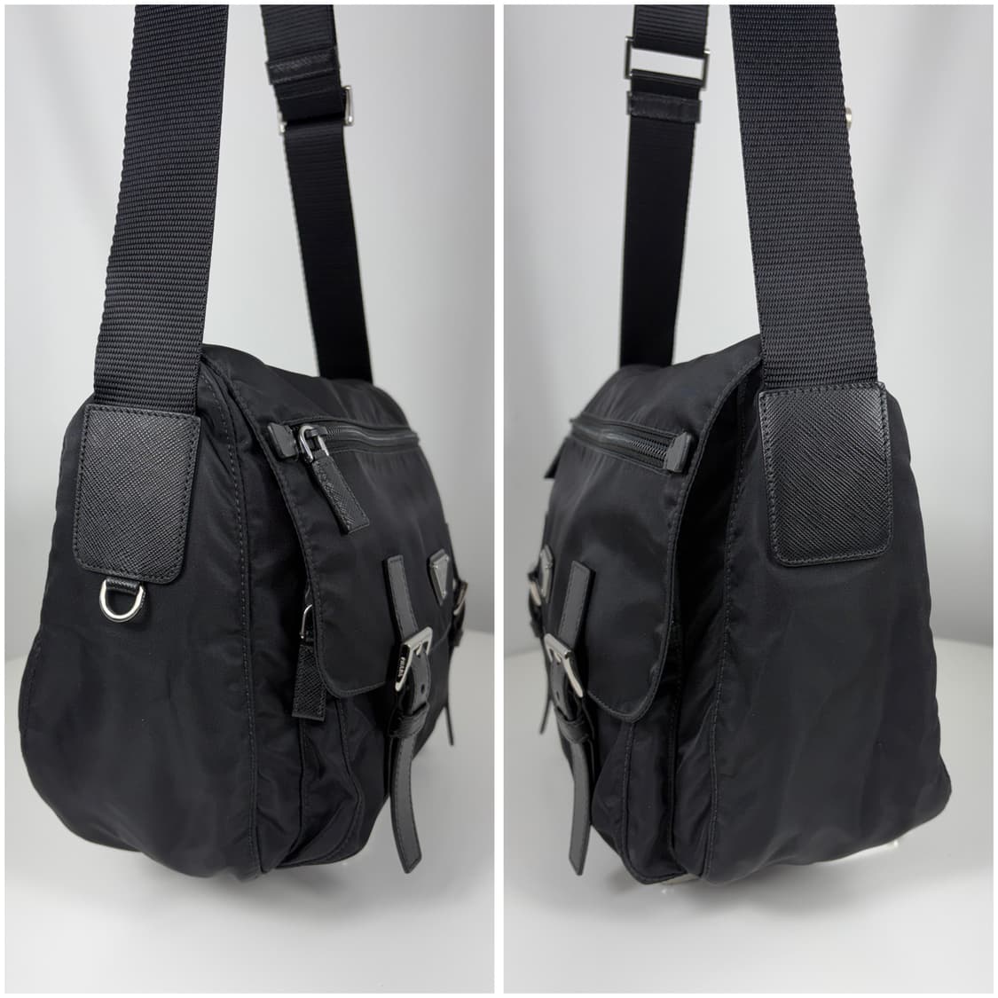 프라다 나일론 사피아노 메신저백 크로스백 상품이미지8