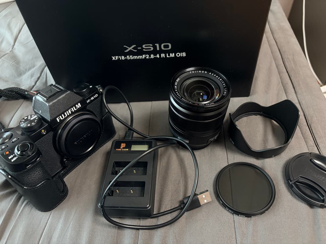 FUjifilm 후지필름 X-S10 XF18-55 렌즈킷 풀박스 상품이미지1