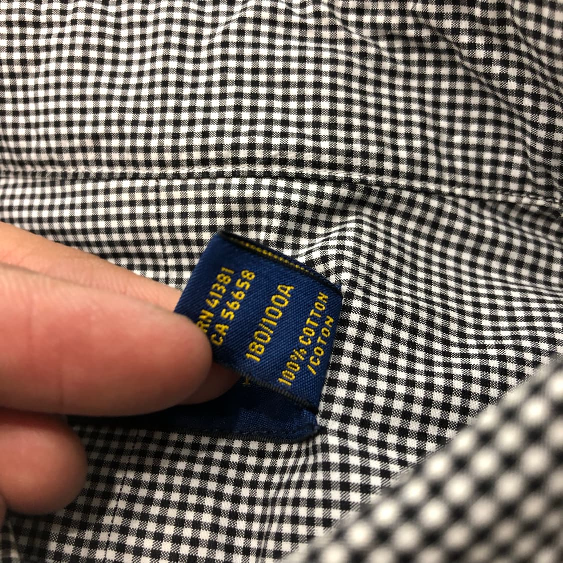 폴로 랄프로렌 체크 셔츠 상품이미지5