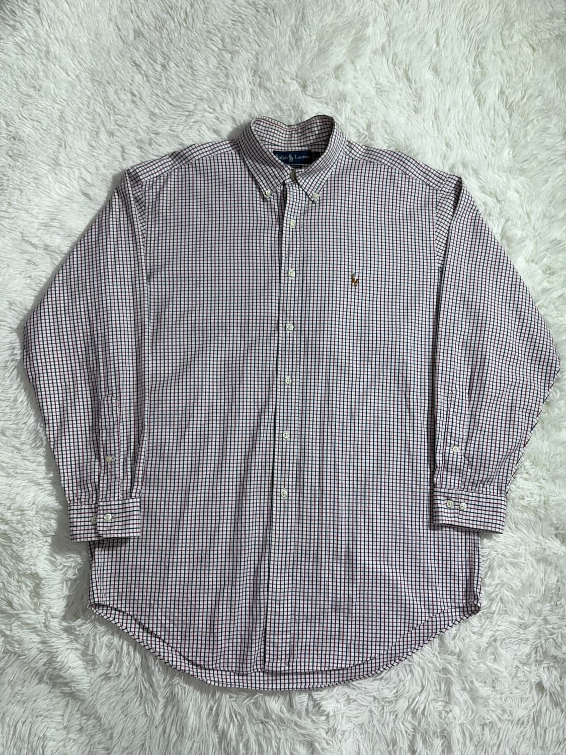 폴로 랄프로렌 포니 체크 셔츠  상품이미지2