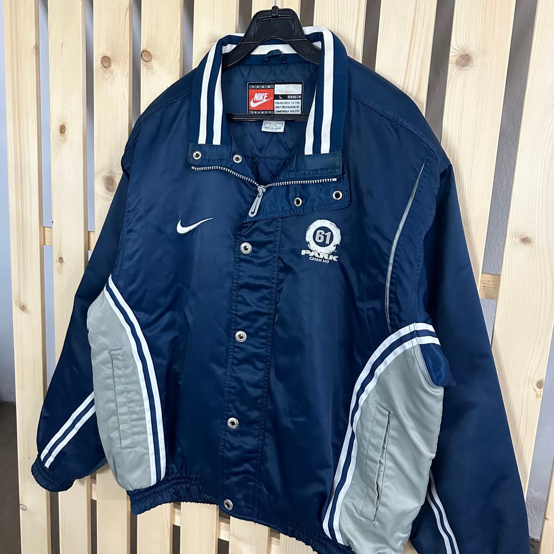(L) 나이키 00s 올드스쿨 박찬호 바시티 자켓 스타디움 점퍼 상품이미지2