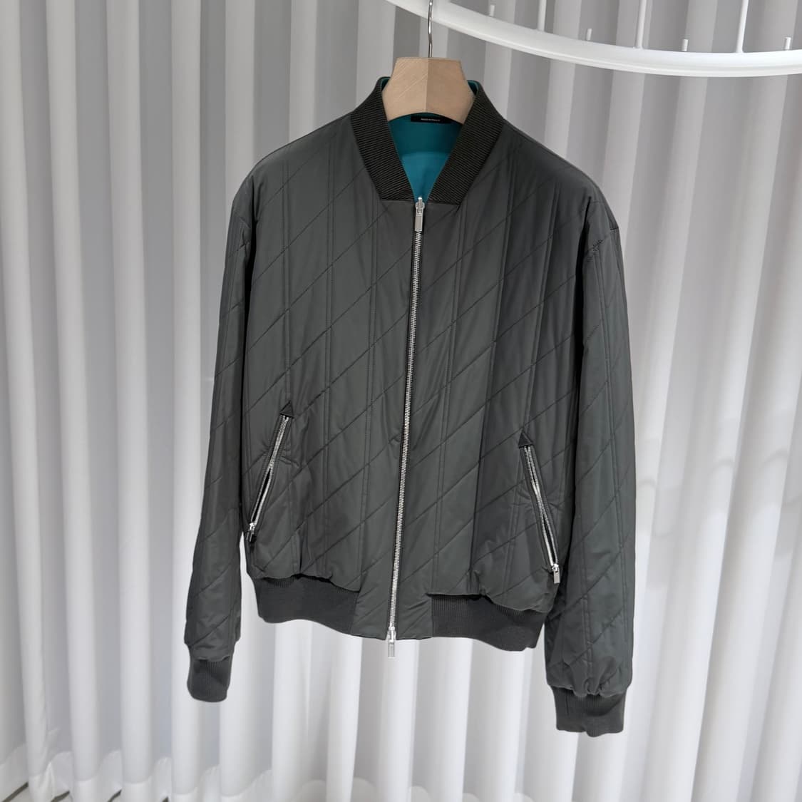 (A+/50) / 에르메스 나일론 퀄팅 리버시블 자켓 상품이미지2