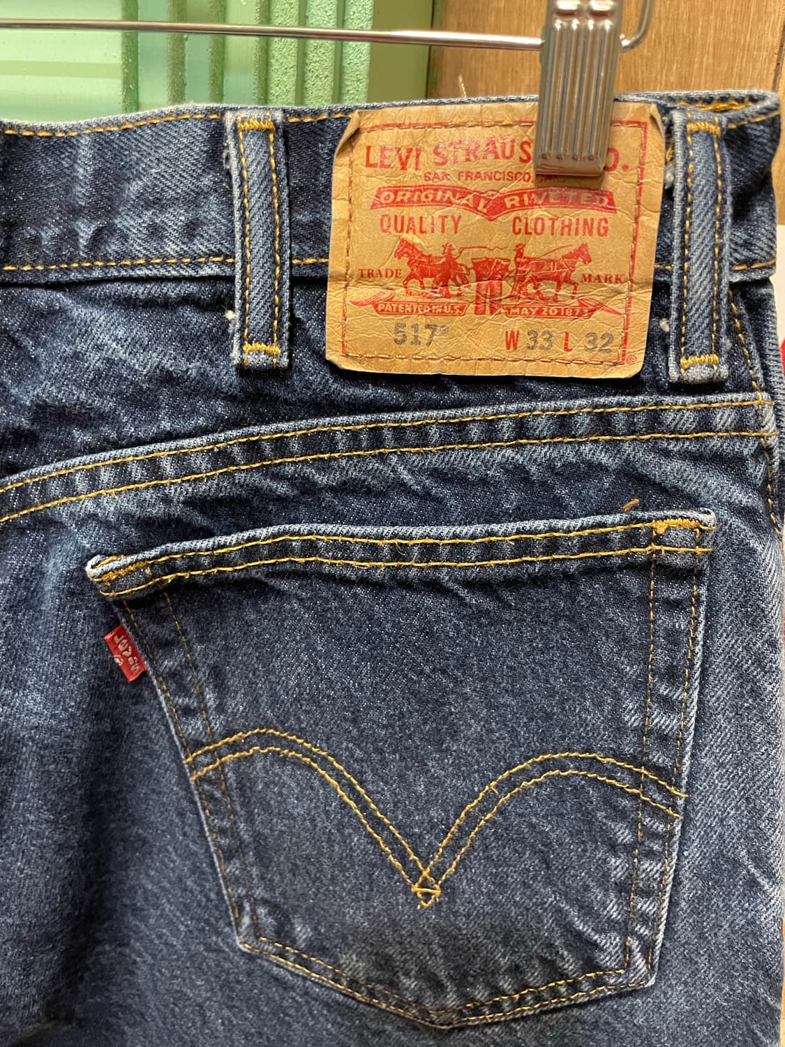00’s Levi’s 517 Boot Cut Denim Pants 상품이미지5