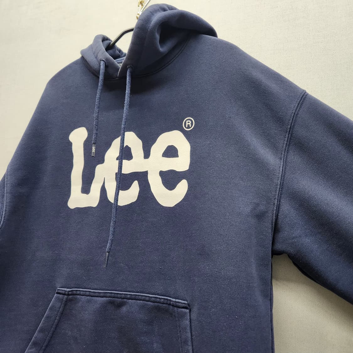 Lee 빅로고 프린팅 오버핏 후드티 S(L) 남여공용 상품이미지3