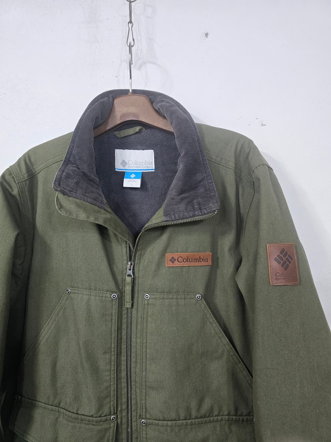 컬럼비아 올리브 그린 로마 비스타 자켓 상품이미지3