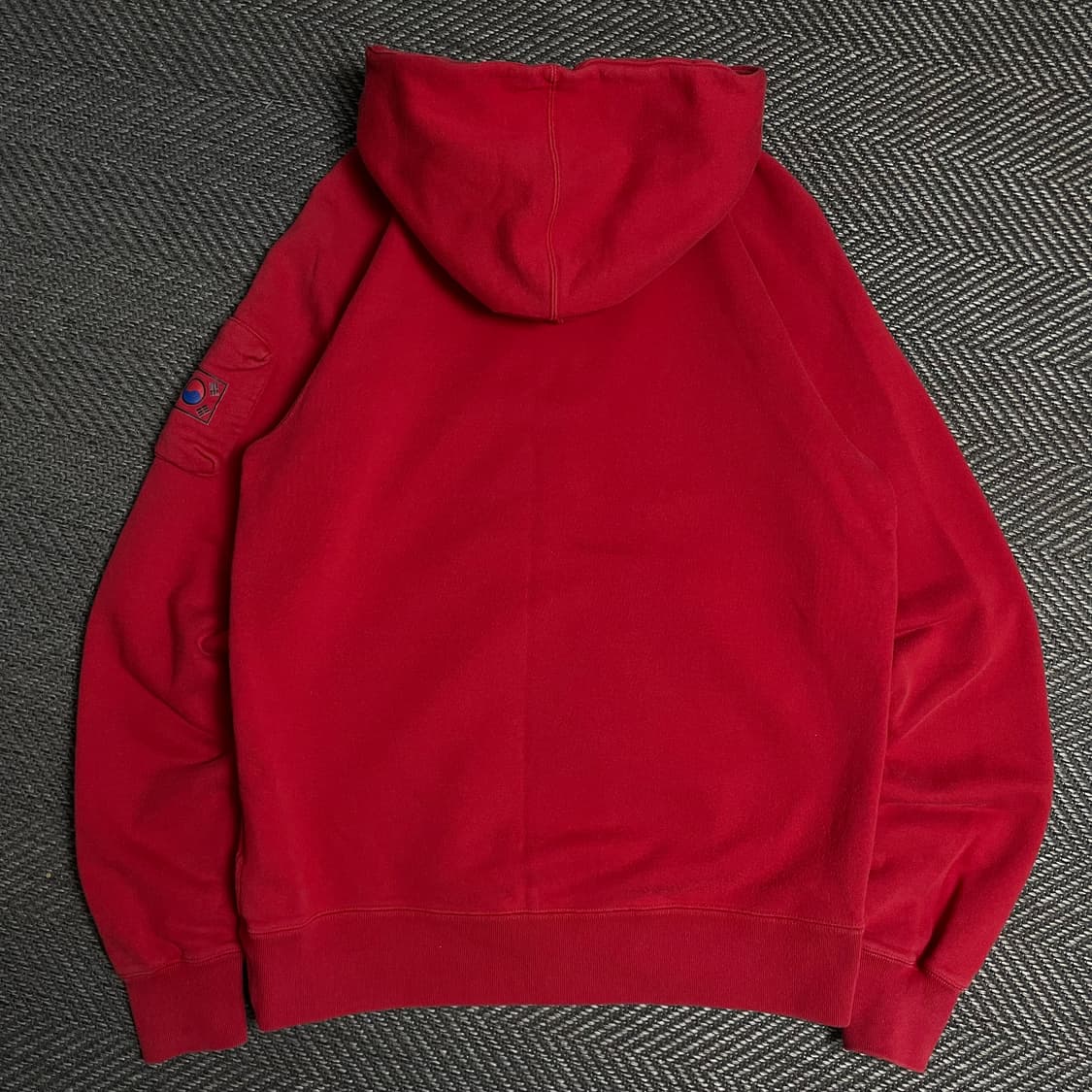 나이키 코리아 국대 스웻 후드집업 레드y 5193 상품이미지5