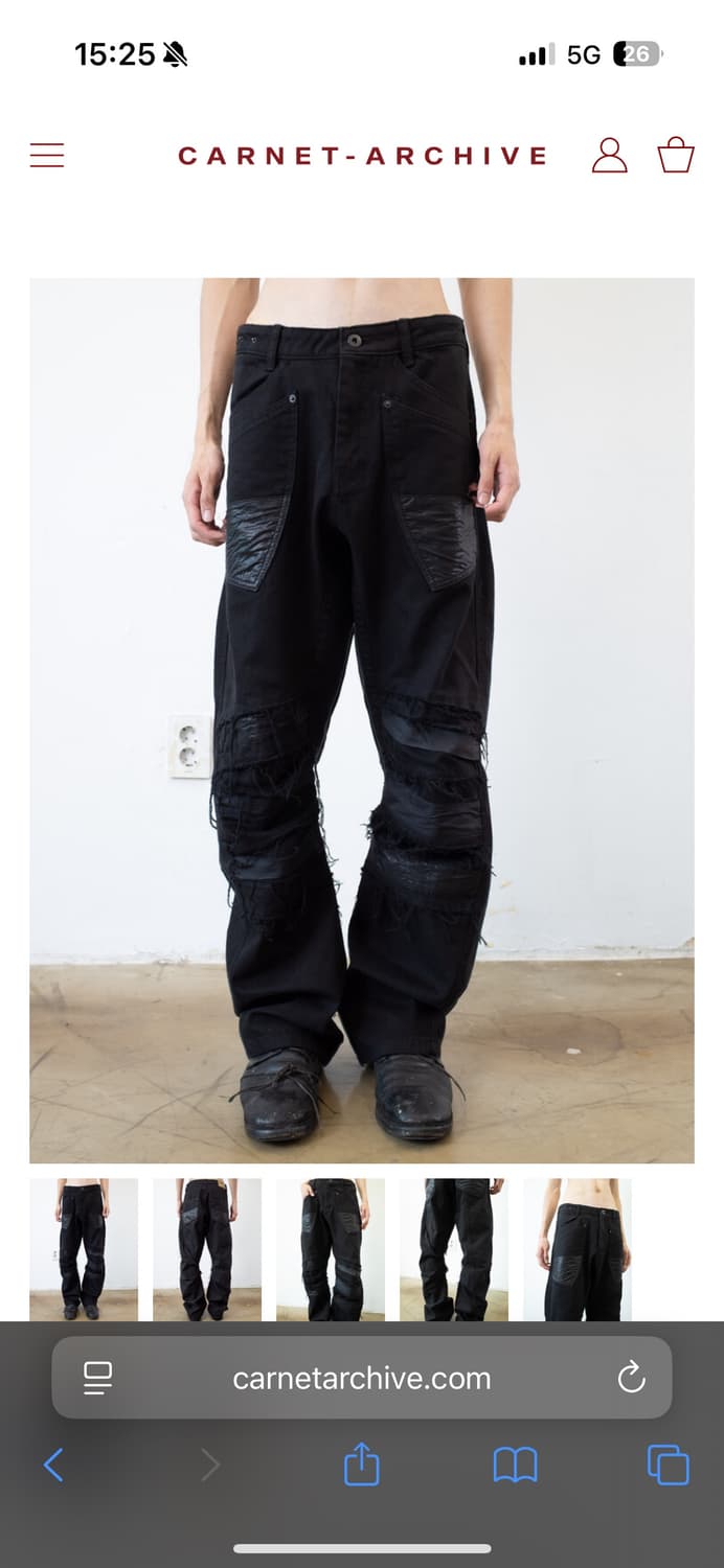 [구매] Carnet-Archive 휴먼셸 디스트로이드 M사이즈 상품이미지1