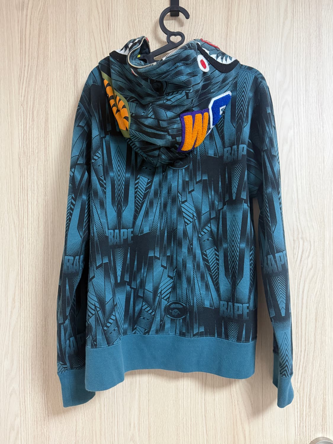 베이프 후드집업 M사이즈 상품이미지3