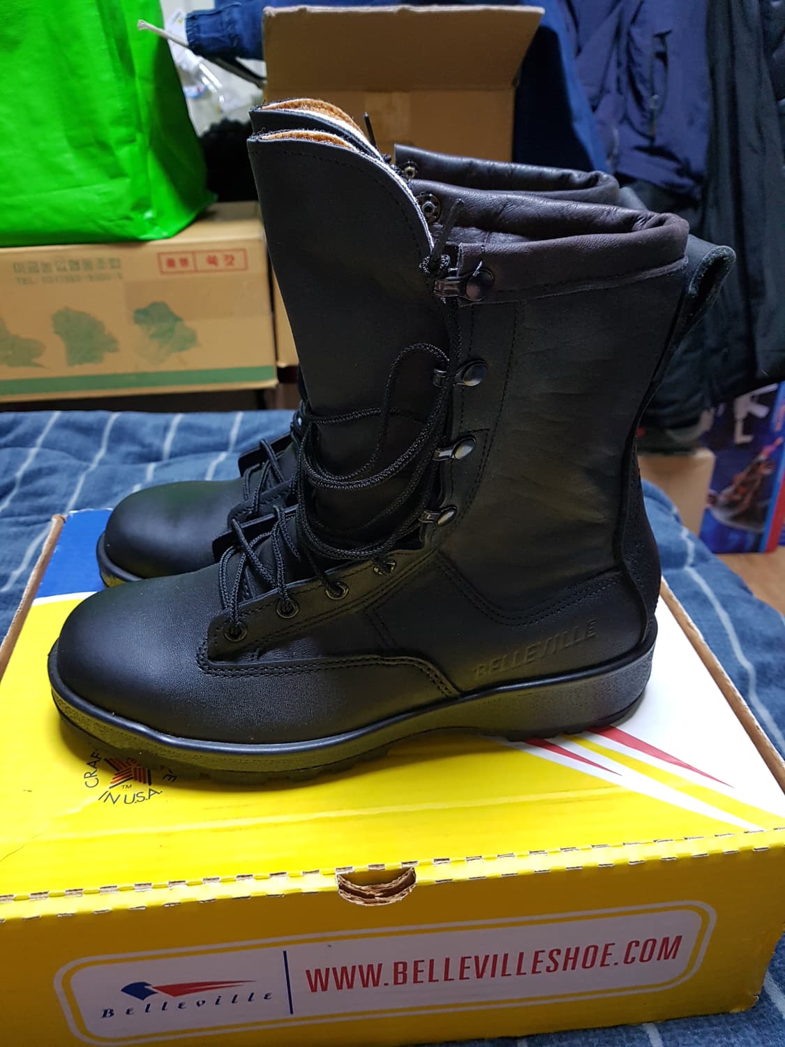 미군 베르빌 고어텍스 동계용 방한화 7R 880ST 판매 상품이미지2