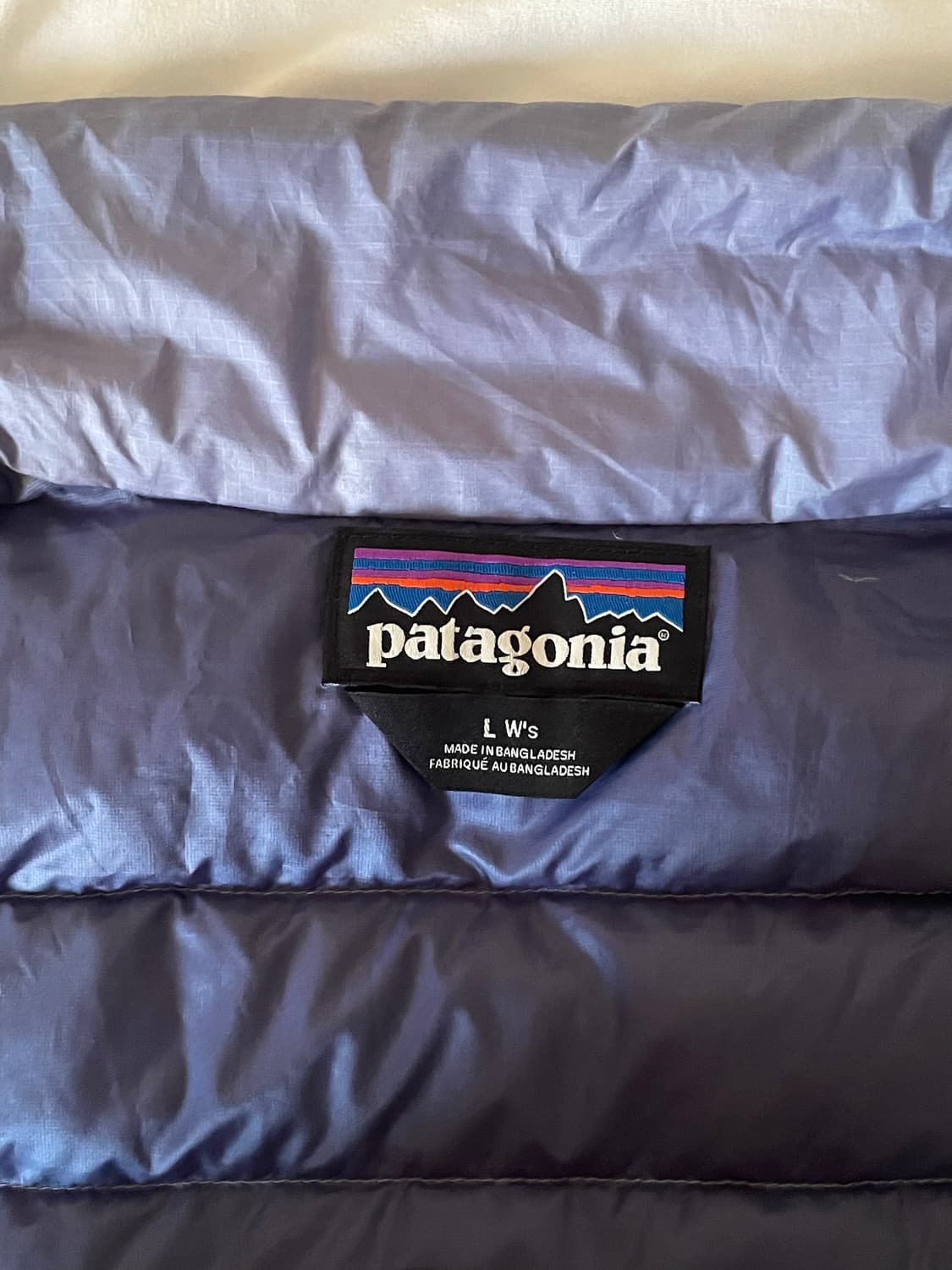 파타고니아 다운스웨터 자켓 바나클블루 L 상품이미지6
