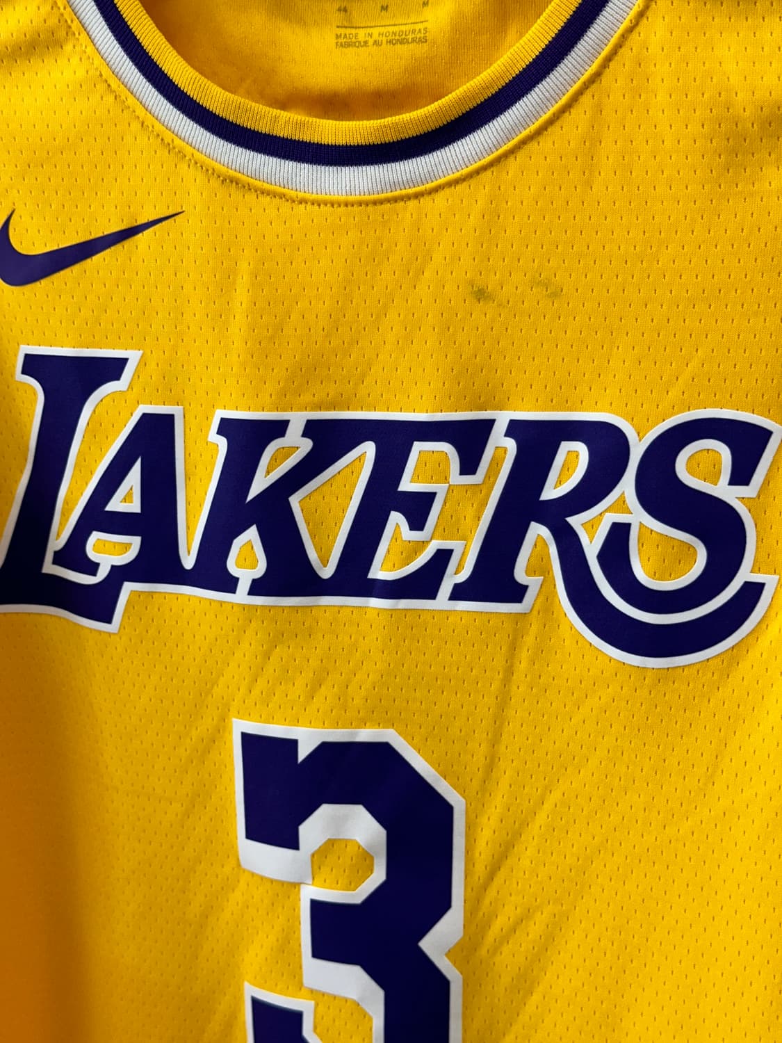 나이키 NBA 레이커스 데이비스 농구 저지 상품이미지3