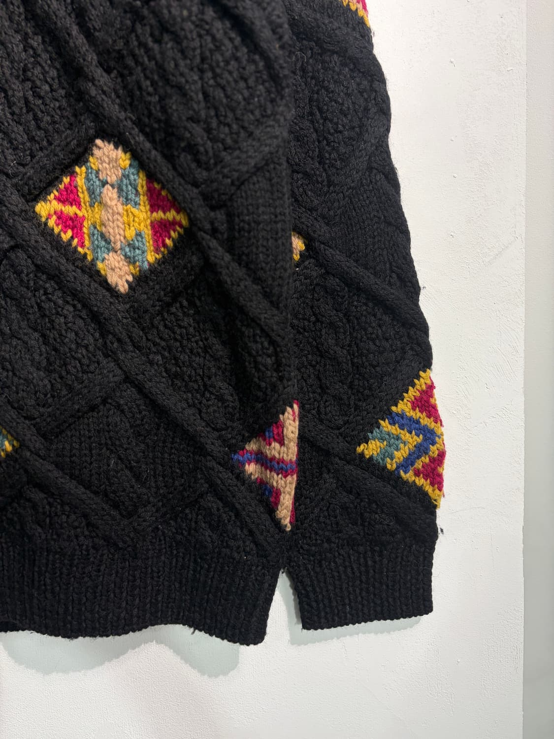 [L~XL] 헤비울 100% 자수 핸드니트 상품이미지10