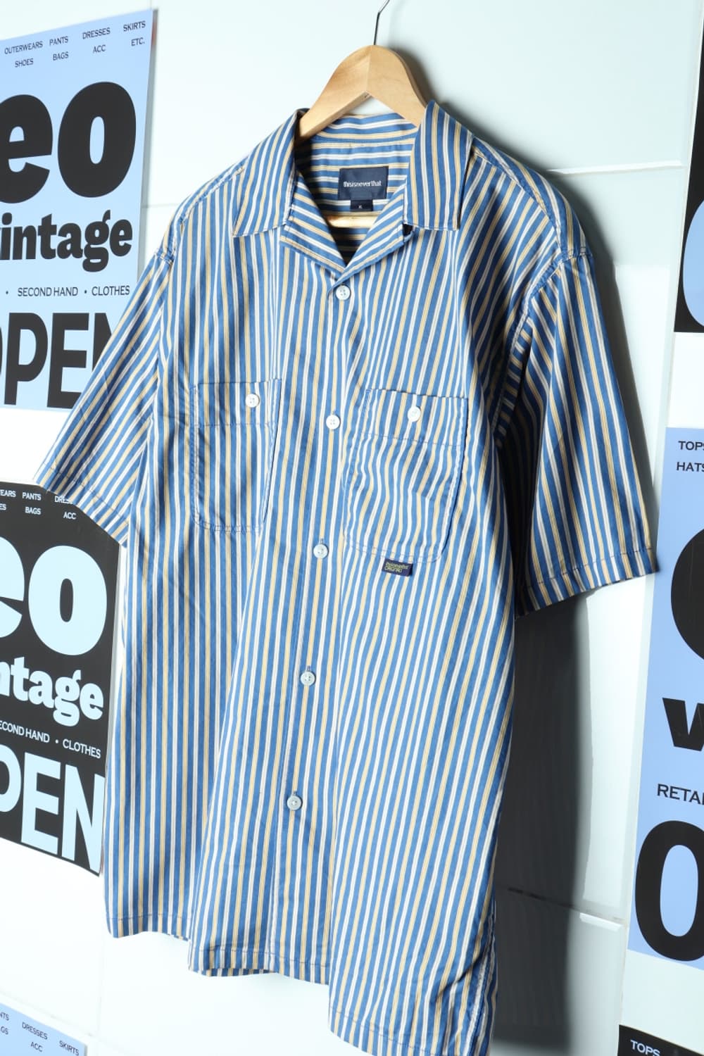 (XL-2XL) 디스이즈네버댓 반팔 카라 티셔츠 Y2K 인기-H31113 상품이미지1