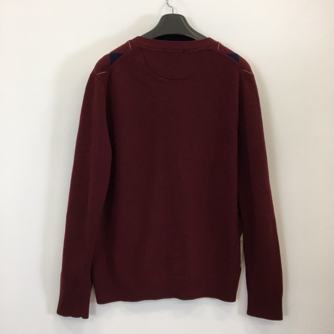 헤지스 아가일 니트가디건 105  상품이미지4