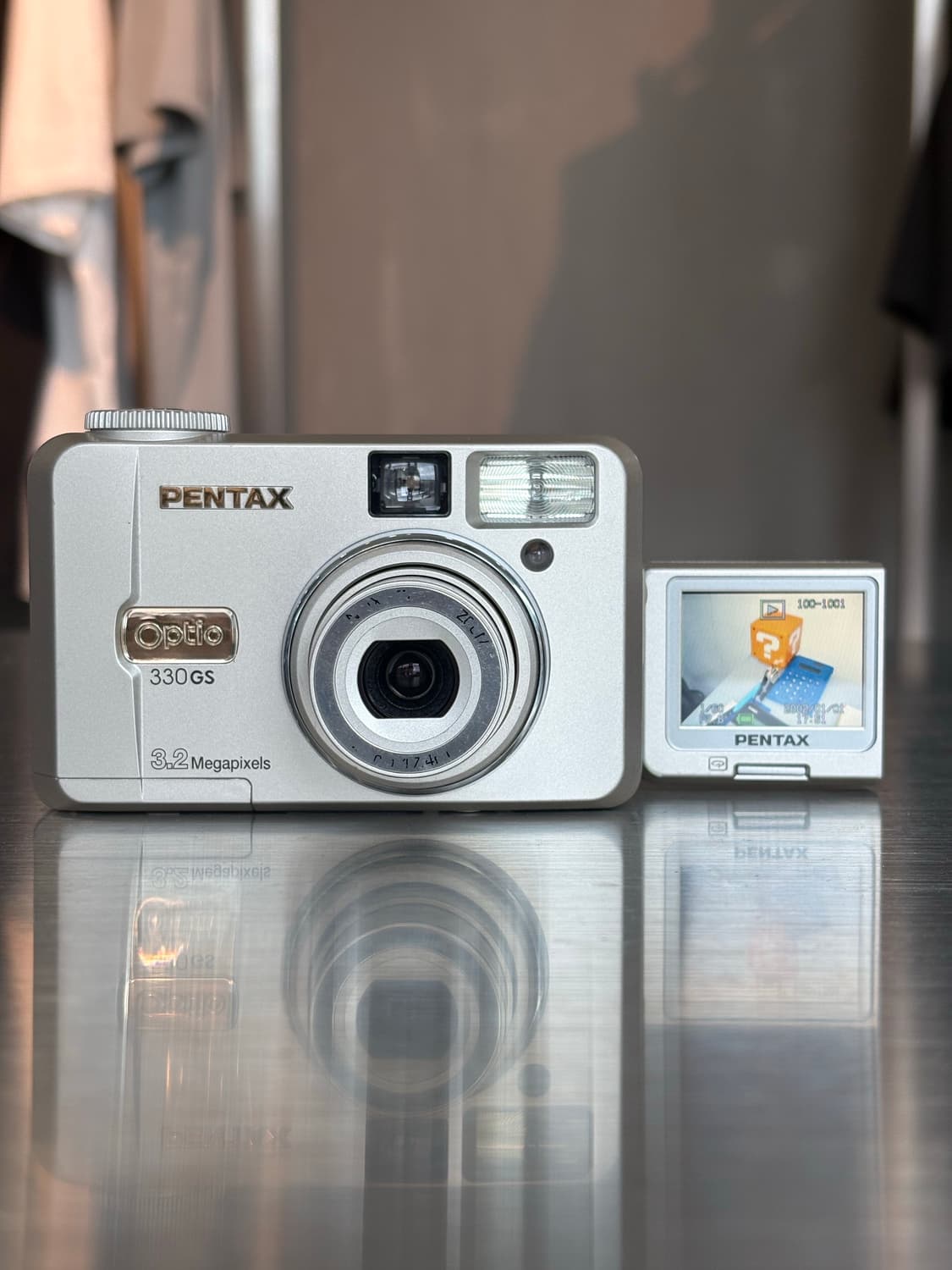 레어템/셀카가능)펜탁스 옵티오 330gs 빈티지디카 상품이미지1