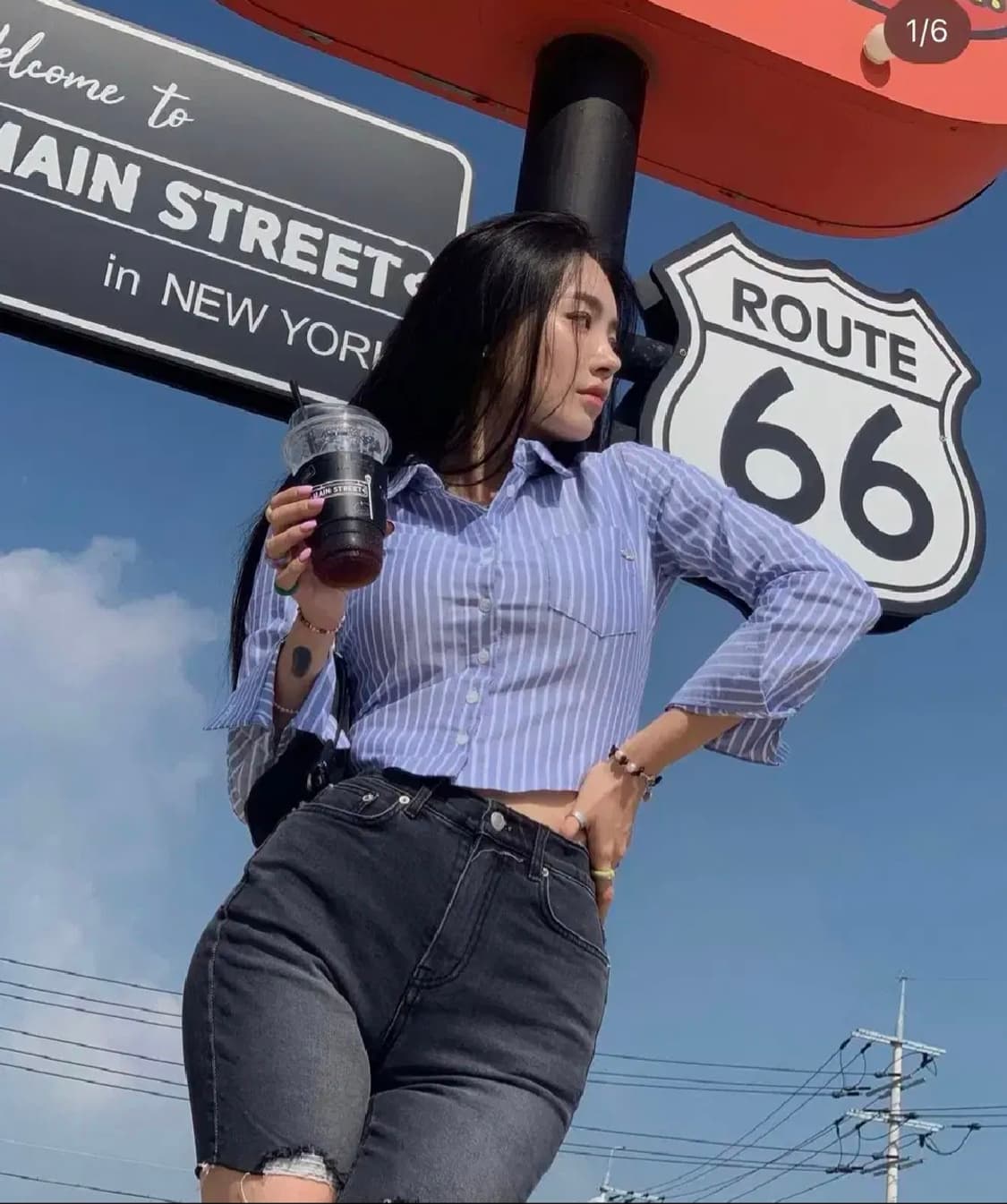 페일제이드 옥스포츠 셔츠 블루 상품이미지2