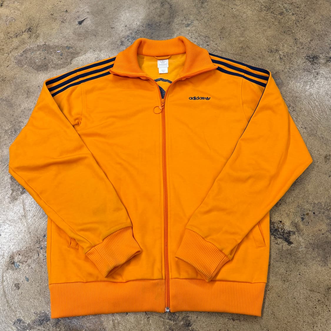 아디다스 오렌지 져지 트랙탑 110 상품이미지2