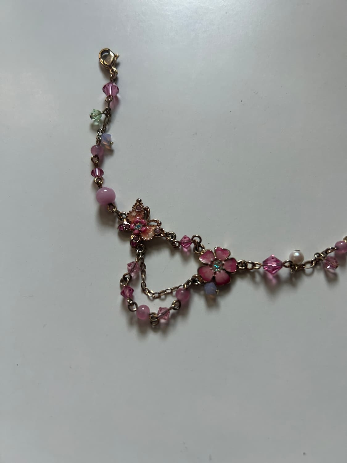 나비 꽃 팔찌  상품이미지2