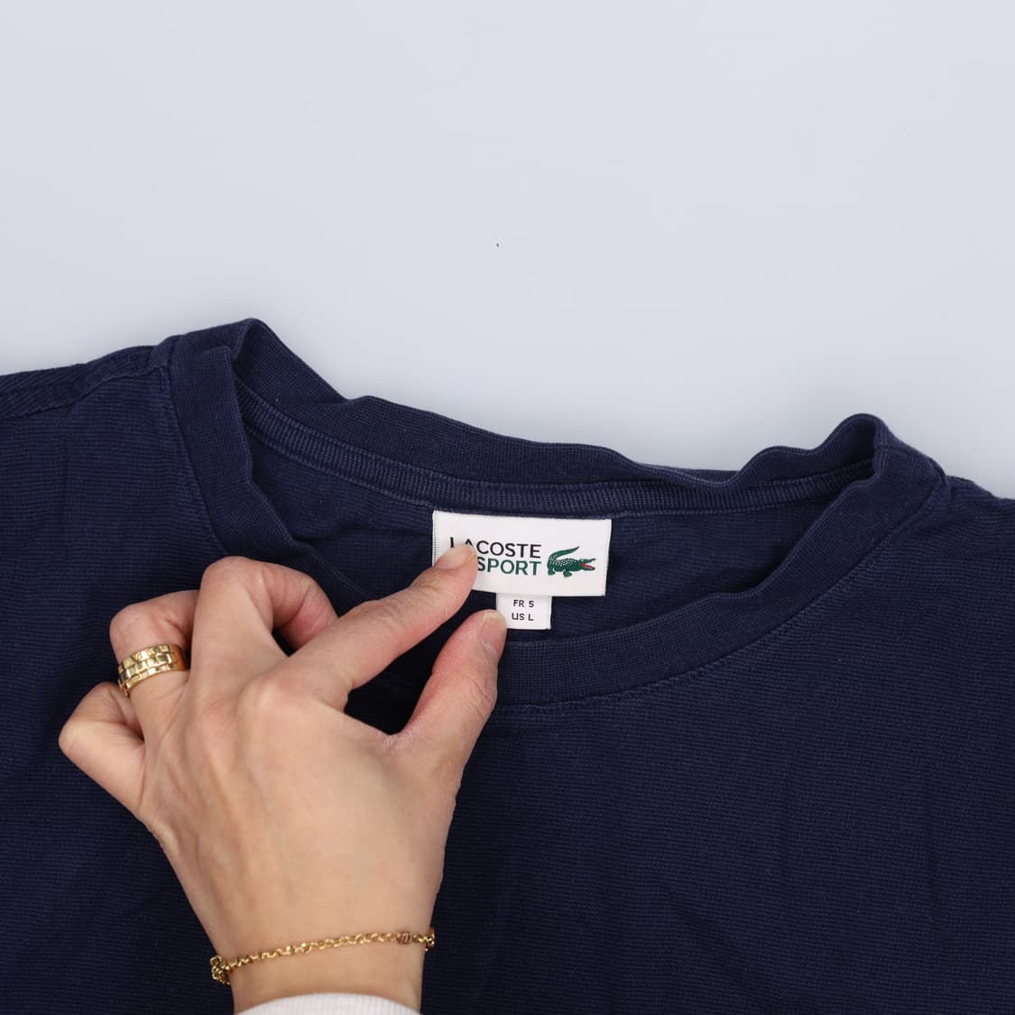L 라코스테 네이비 반팔티 0319H1 상품이미지3