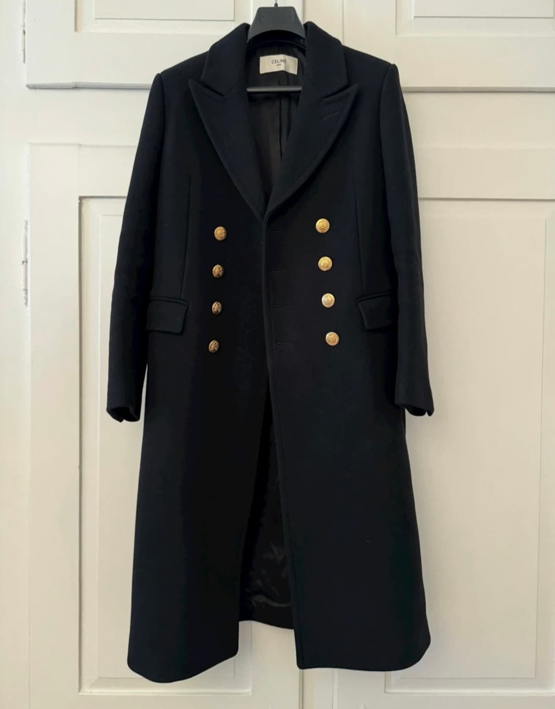 [BTS 제이홉님 착용] 셀린느 20fw 밀리터리 더블 브레스티드 코트 상품이미지3