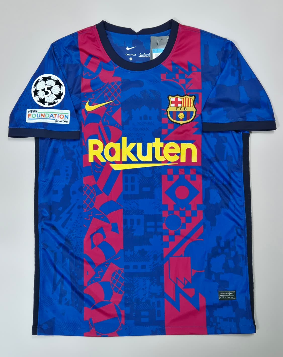 21-22시즌 바르셀로나 써드 페드리 유니폼 M 레플리카 상품이미지2