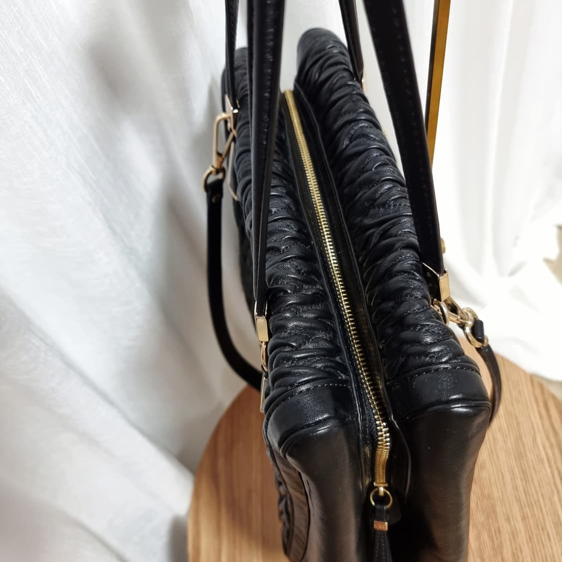 COACH 코치 퀼팅 천연가죽 토트백 숄더백 크로스백 투웨이백 /새상품 상품이미지8