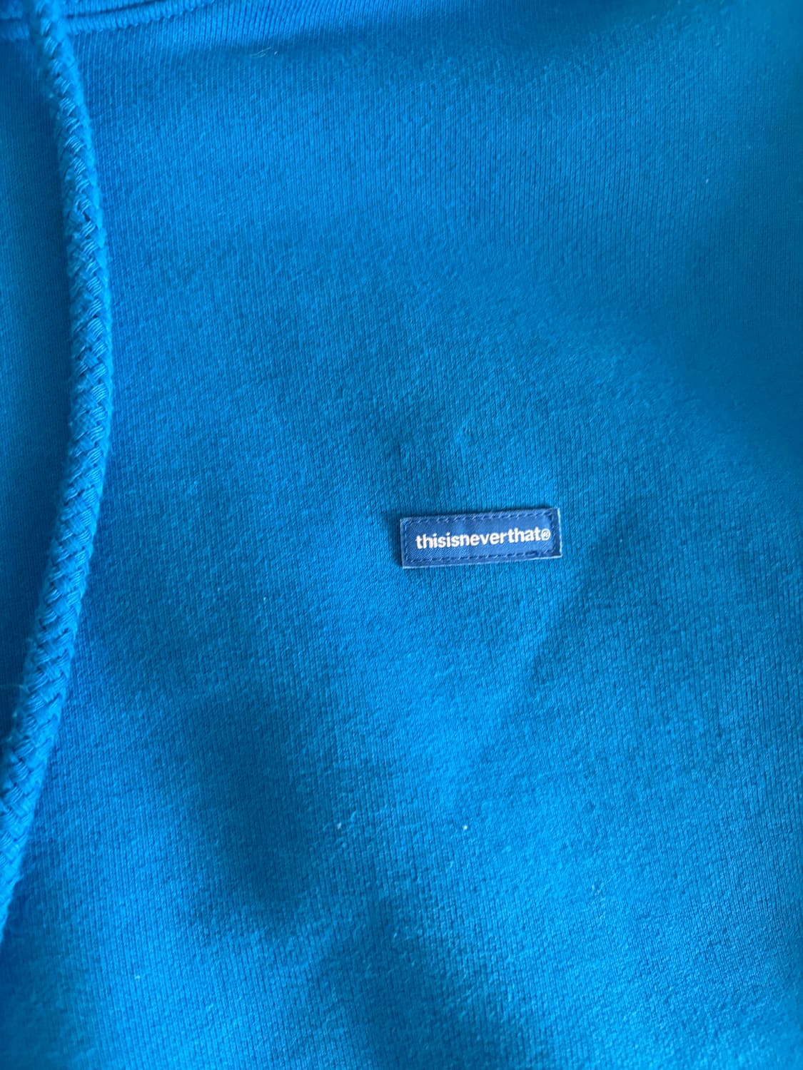 디스이즈네버댓 블루 후드티 m 상품이미지2