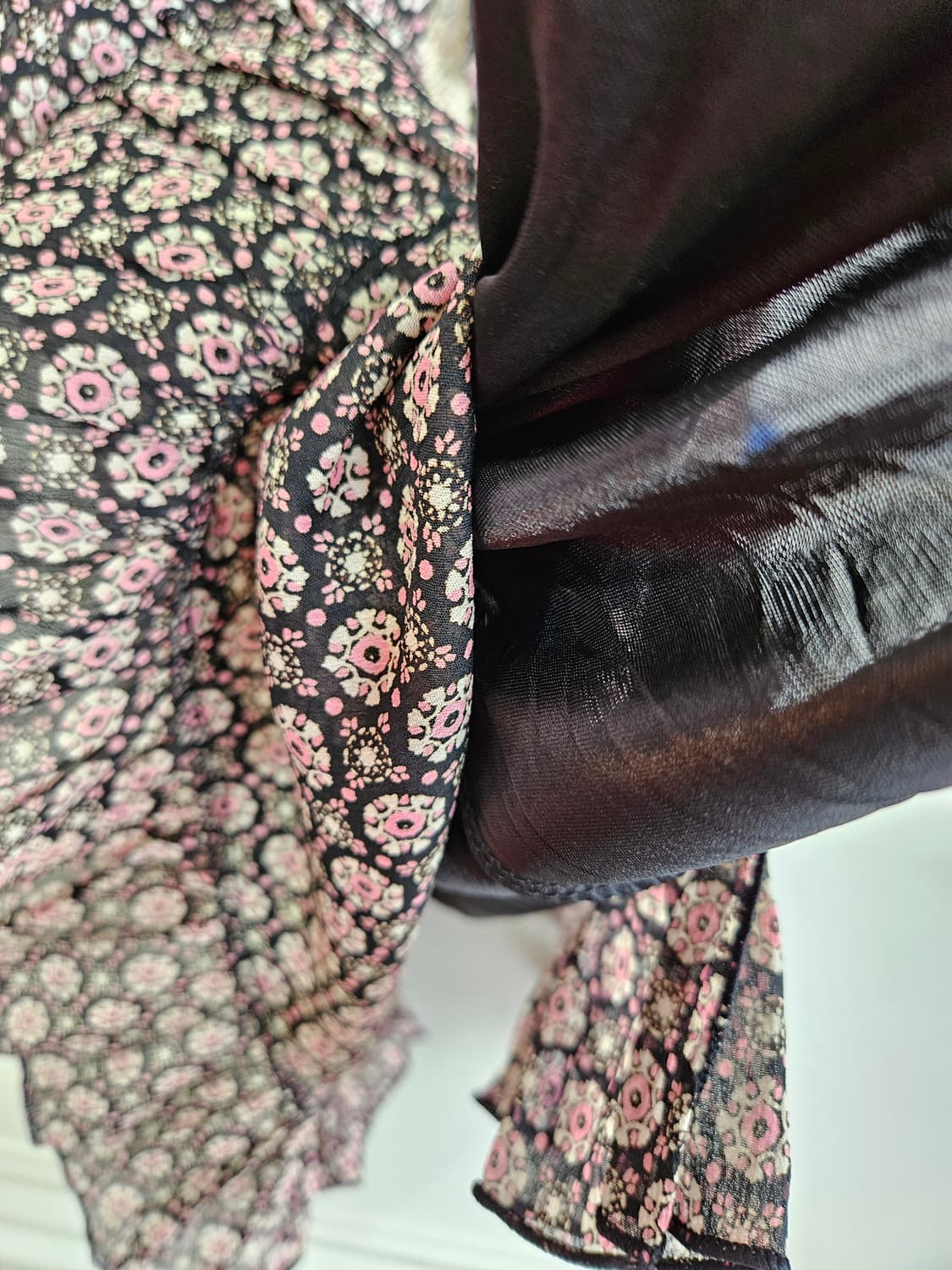 플라워 쉬폰 뷔스티에 원피스 상품이미지6