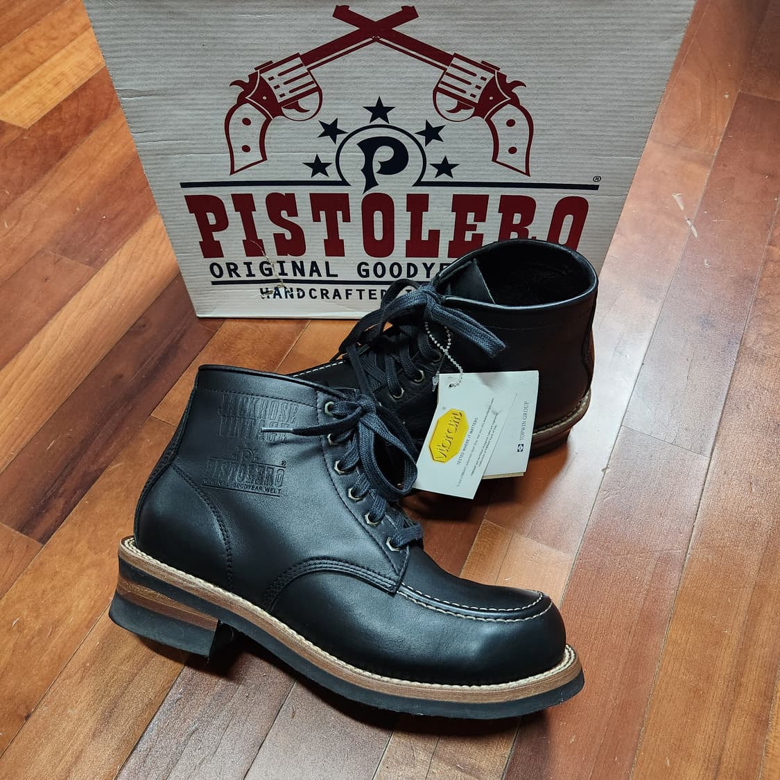 잭로즈 빈티지 피스토레로 콜라보 비브람 부츠 워커 상품이미지1