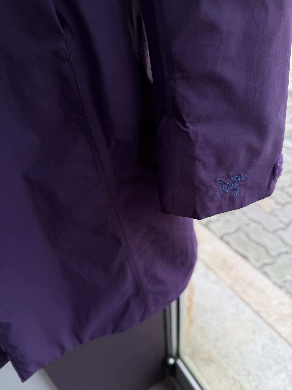 S/ 아크테릭스 윈드스토퍼 다운 후디드 패딩 점퍼 상품이미지5