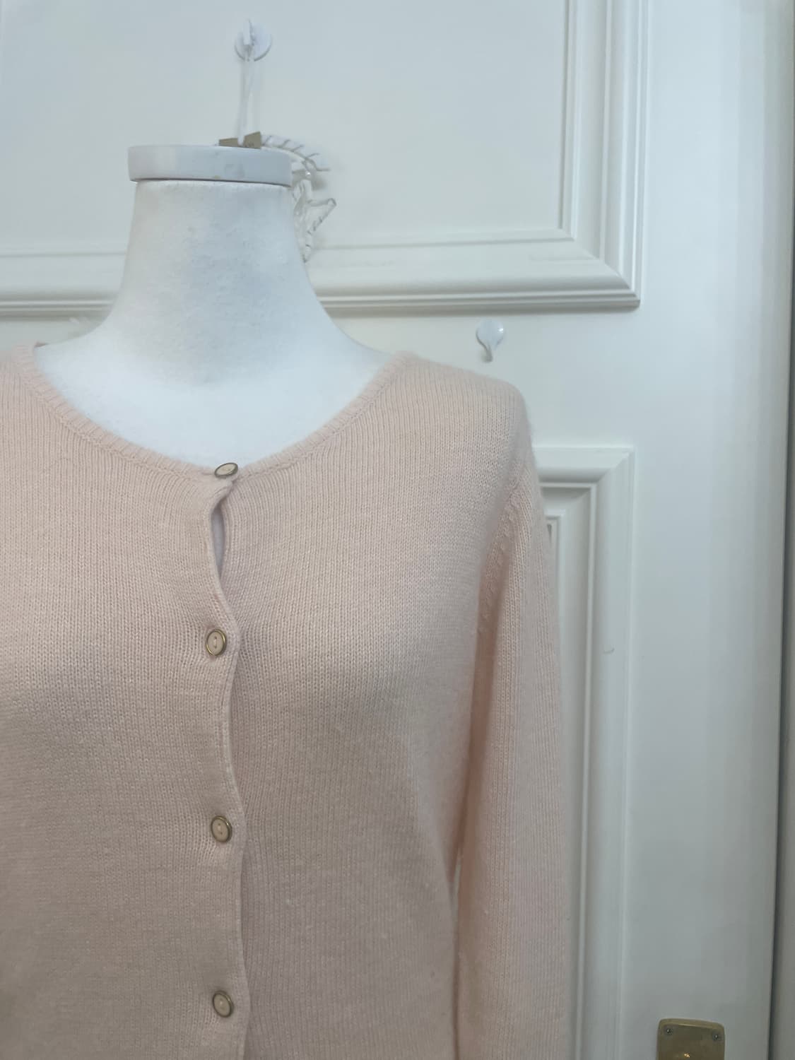 sheer coral soft basic cardigan(size-M) 상품이미지6